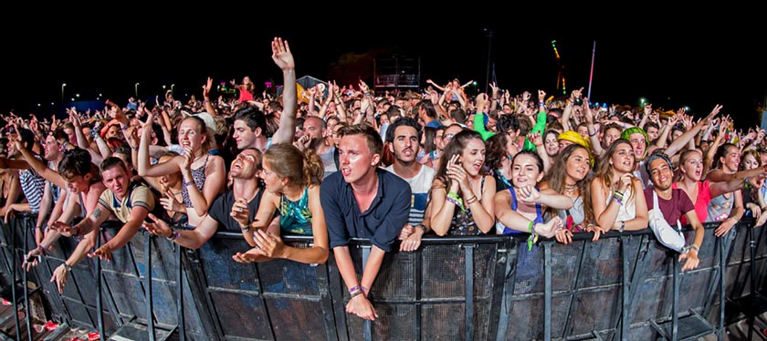 Person in Front of Audience